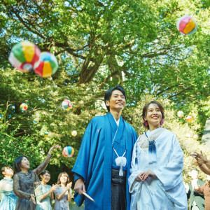 残席2【月1×乃木BIG】緑豊かな神社散策×伝統美彩る会場見学