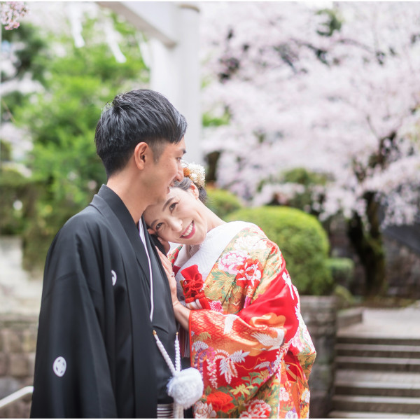 人気の桜シーズンに乃木神社で叶う最高の結婚式