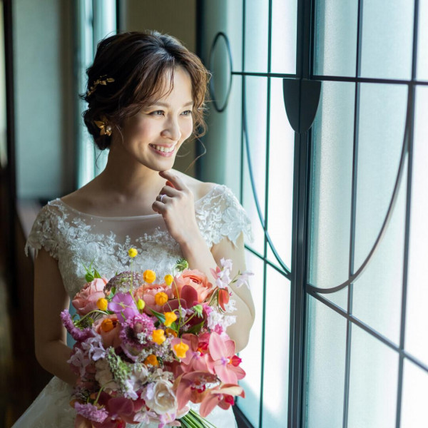 お色直しではドレスも人気