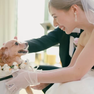 ラグジュアリーホテルで愛犬との挙式が叶う|W大阪の写真(49573343)