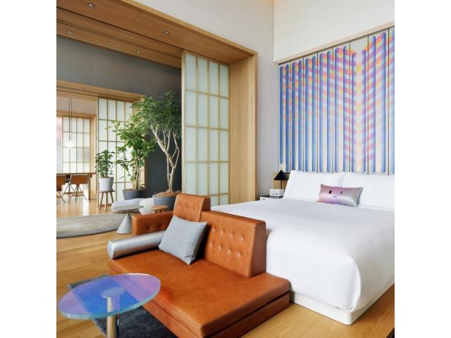 新しいホテル「W大阪」館内見学