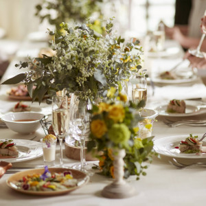 少人数の結婚式だからこそお料理は重視したいPoint|ルクリアモーレ南青山の写真(23317084)