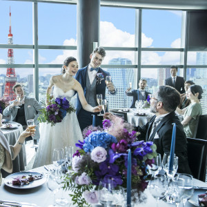 お料理を楽しみながらゲストとアットホームなウェディングを|Fish Bank TOKYO(フィッシュバンクトーキョー)の写真(54687136)