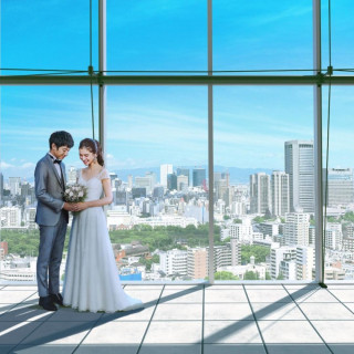 組数限定【ドレス特典付き】ホテル最上階の絶景を一望×全館見学