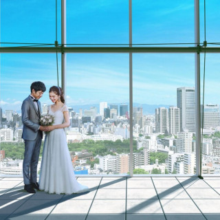 組数限定【ドレス特典付き】ホテル最上階の絶景を一望×全館見学