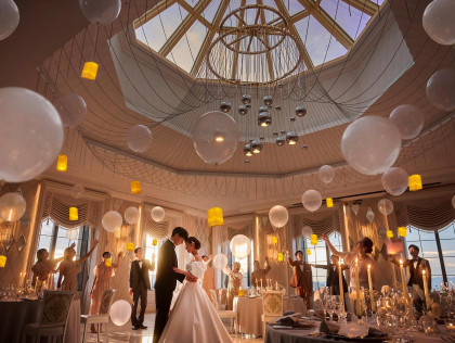 全ては結婚式という
最高の1日のために
理想追求したウエディングホテル