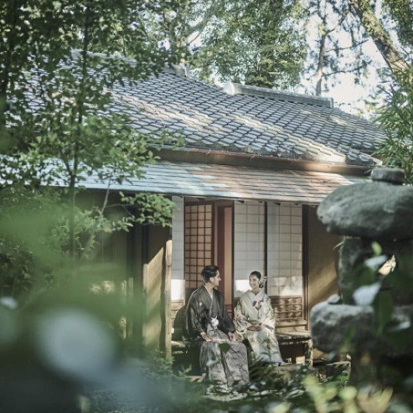 敷地内には茶室も現存。様々な写真が撮れる
