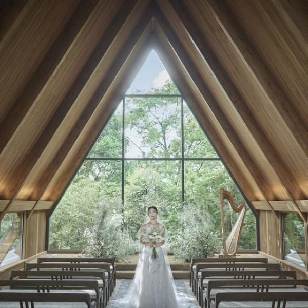 挙式はチャペルor神前式から選択可能