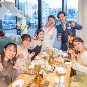 おふたりらしい結婚式を叶えることができます|3＋3CAFE（サンタスサンカフェ）の写真(39698392)