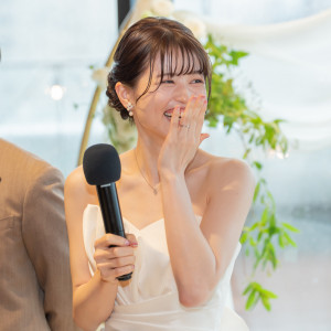 想いが溢れる、感謝のスピーチ|3＋3CAFE（サンタスサンカフェ）の写真(53892476)