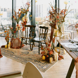 写真映えするコーディネート|3＋3CAFE（サンタスサンカフェ）の写真(56039449)