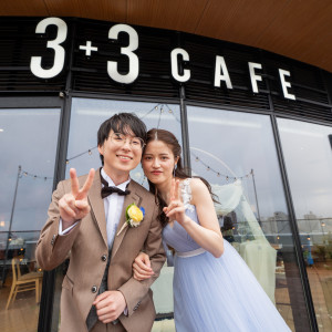 .|3＋3CAFE（サンタスサンカフェ）の写真(54633672)