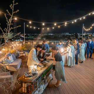 【ゲストに大好評】一頭買いした厳選和牛の希少部位などをお召し上がりいただく事ができます。