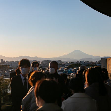 江の島、富士山、湘南が一望できる空に浮かぶカフェ