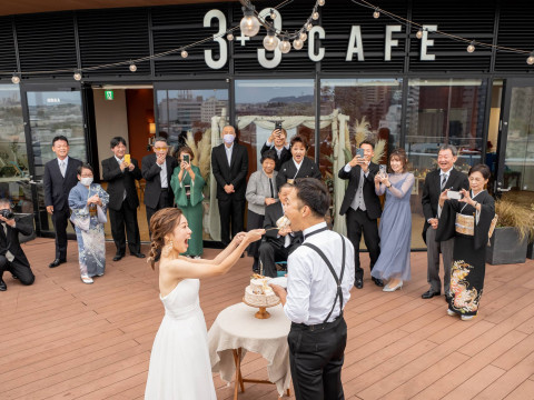 3＋3CAFE（サンタスサンカフェ）の結婚式｜特徴と口コミをチェック【ウエディングパーク】