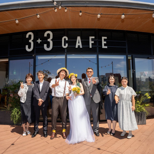 3＋3CAFE（サンタスサンカフェ）
