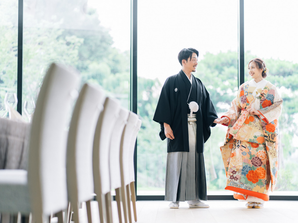  いちばん感謝を伝えたい人と
同じ食卓でゆっくり言葉を交わす
そんな結婚式をときわ邸で