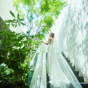 花嫁の美しさが際立つ、シンプルで静かな佇まい| L2126（エルニイチニロク）の写真(54525847)