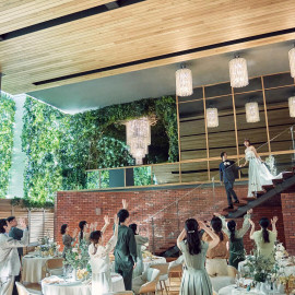 先着2組【ドレス試着&3万試食】表参道一望テラス貸切会場おもてなし体験