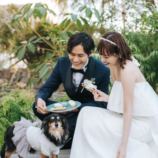 \表参道で貸切ペット婚/ワンちゃん料理特典♪黒毛牛試食×貸切の魅力