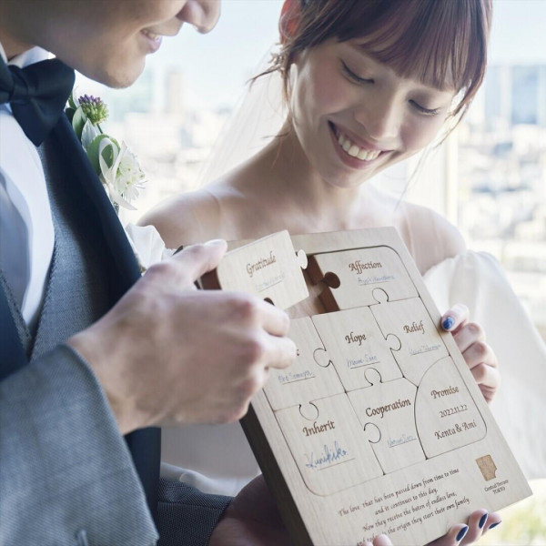 開放感バツグンの挙式会場でオリジナル人前式も対応OK