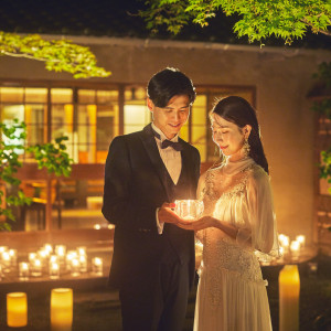 太陽が身を隠した後に訪れる、大人のための贅沢な時間|葵庭園の写真(55412301)