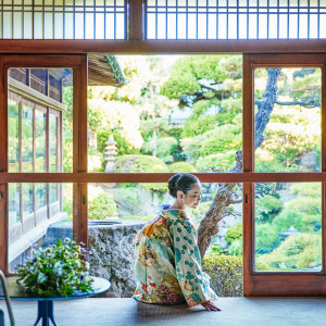 時の流れを感じる意匠や庭園を舞台に かけがえのない美しい結婚式を|葵庭園の写真(25842942)