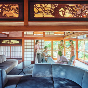 招かれたゲストの心も落ち着かせる優しい雰囲気 どこで過ごしても自然の美しさを感じられる|葵庭園の写真(55413259)