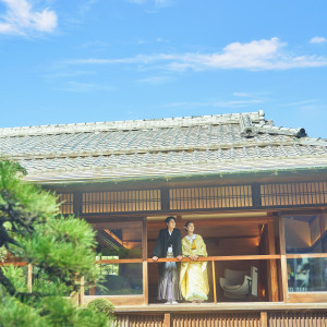 時の流れを感じる意匠や庭園を舞台に かけがえのない美しい結婚式を|葵庭園の写真(55412940)