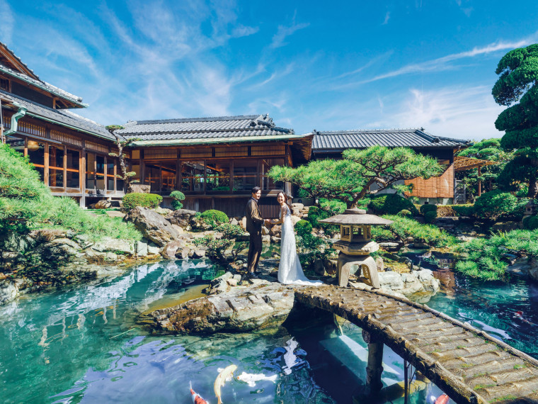 約400年の歴史を誇る日本庭園 四季の彩をゲストとともに堪能