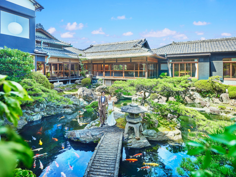 約400年の歴史を誇る日本庭園 四季の彩をゲストとともに堪能