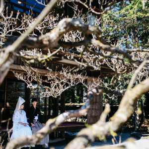 挙式が結んだら、二人きりで撮影をすることも可能です♡|日光東照宮(世界文化遺産)の写真(19639682)