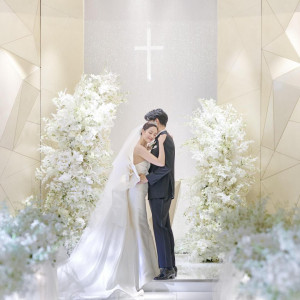 残▲【三連休BIG】ANA花嫁人気No1*輝くチャペル&ドレス見学