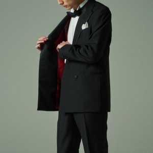 【UNITED ARROWS×Best-Anniversary】格調高く厳粛な雰囲気が漂う定番のブラックダブルタキシード|ANAインターコンチネンタルホテル東京の写真(54364876)