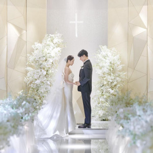 ANA花嫁人気No1*輝くチャペル&憧れ最旬ドレス見学■絶品試食付