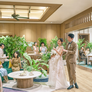 ゲストもおふたりも動きのあるパーティシーンも叶う|ザ マークグランドホテル（THE MARK GRAND HOTEL）の写真(40375916)