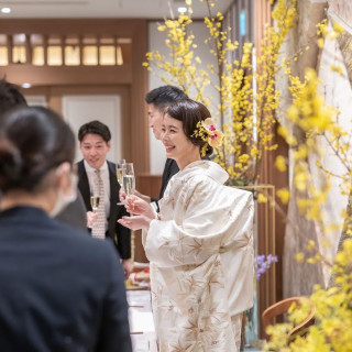 こだわりの一着に身を包んで幸せなひとときを