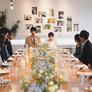 【1日1組貸切◎】家族と過ごす温かな少人数ウェディング相談会