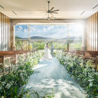 月初*感動BIG【挙式25万*175万優待】4万試食×光と緑の絶景挙式