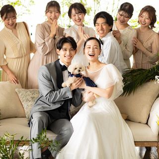 【愛犬と一緒に結婚式】大切な家族と一緒に見学OKの安心相談会♪