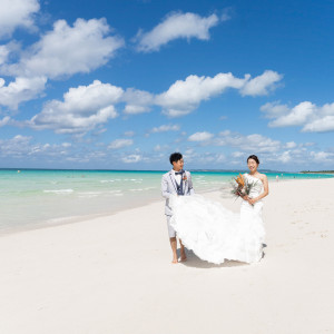 海と空が祝福する特別な日|LOCAL BASE WEDDING（ローカル ベース ウエディング）の写真(22883692)