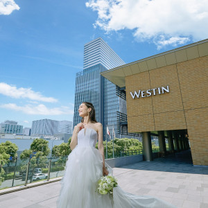横浜を代表するラグジュアリーホテル「WESTINホテル横浜」その魅力を存分に体感してほしい。特別な空間をおふたりのアニバーサリープレイスに*|ウェスティンホテル横浜の写真(53948737)
