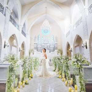 下見した会場の写真