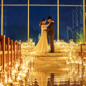 ナイトウェディングも魅力的|The 迎賓館 偕楽園 別邸の写真(55303128)