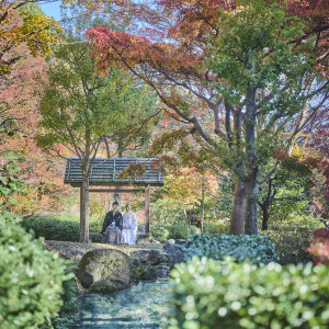 偕楽園では和装も映える前撮りもご提案★|The 迎賓館 偕楽園 別邸の写真(37255966)