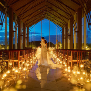 キャンドルが幻想的|The 迎賓館 偕楽園 別邸の写真(55303127)