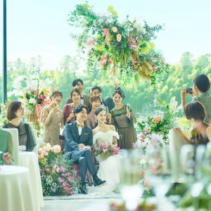 ゲストと共に記念撮影|The 迎賓館 偕楽園 別邸の写真(55303266)