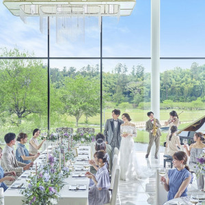 階段入場もできてゲストも二人も笑顔溢れる瞬間を|The 迎賓館 偕楽園 別邸の写真(41668932)