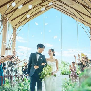 【月1限定BIGフェスタ*来館5万】光溢れるチャペル×新作ドレス体験