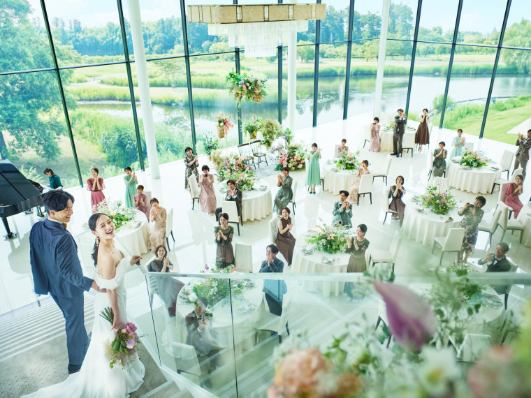 お客様に喜んでいただける式場として3部門でNO.1を獲得